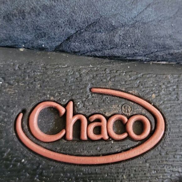 Chaco Barbary Blue Steel Gray Chukka Fold Over Bootie Womens Size 6 - Picture 5 of 12